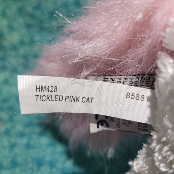 Rare Webkinz Tickled Pink Cat - Picture 6 of 6